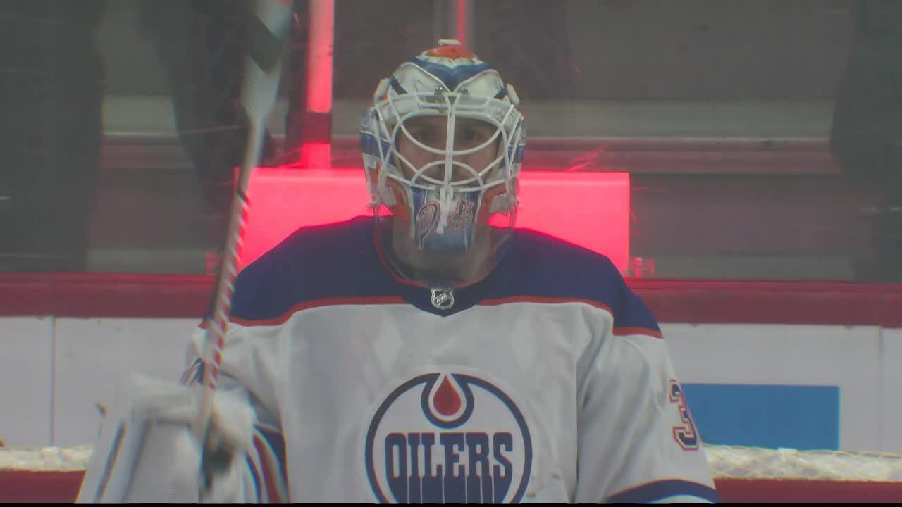 Edmonton Oilers At Detroit Red Wings