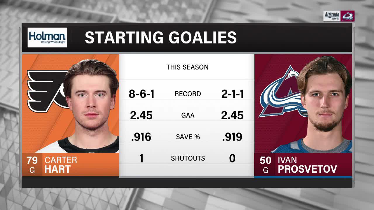 Philadelphia Flyers at Colorado Avalanche