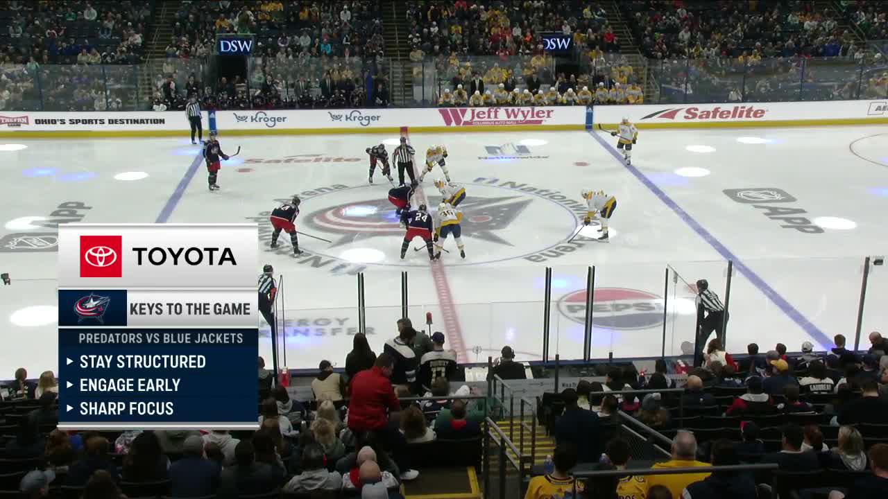 Nashville Predators at Columbus Blue Jackets