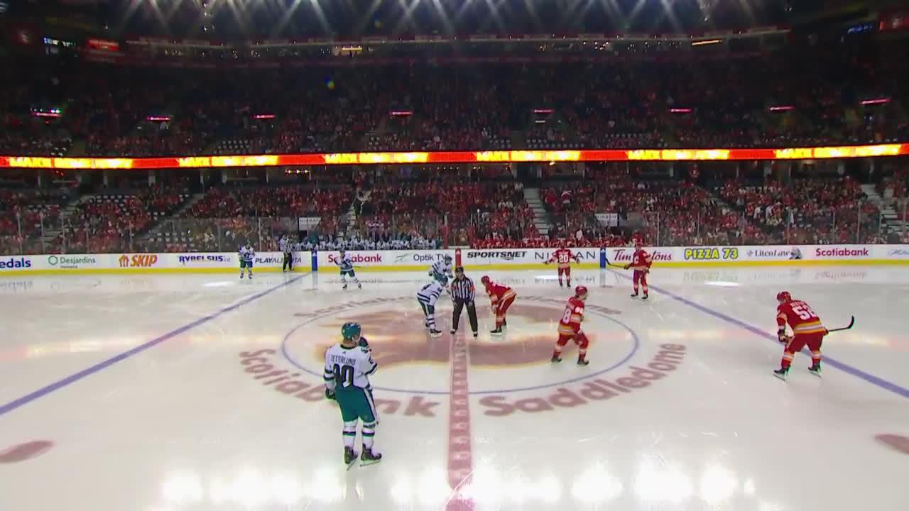 San Jose Sharks at Calgary Flames