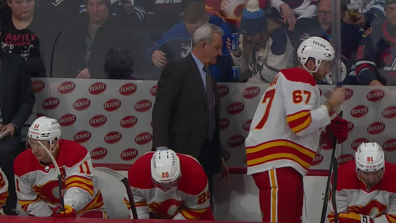 Calgary Flames At Winnipeg Jets