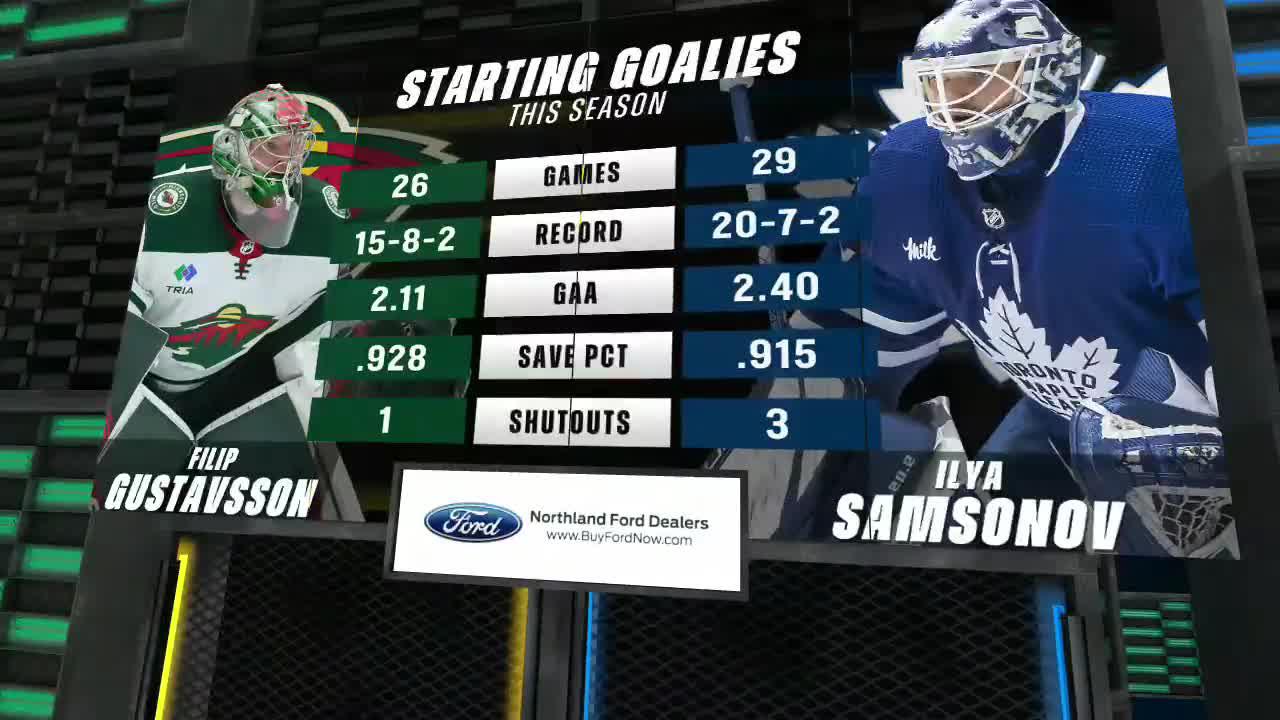 Minnesota Wild at Toronto Maple Leafs