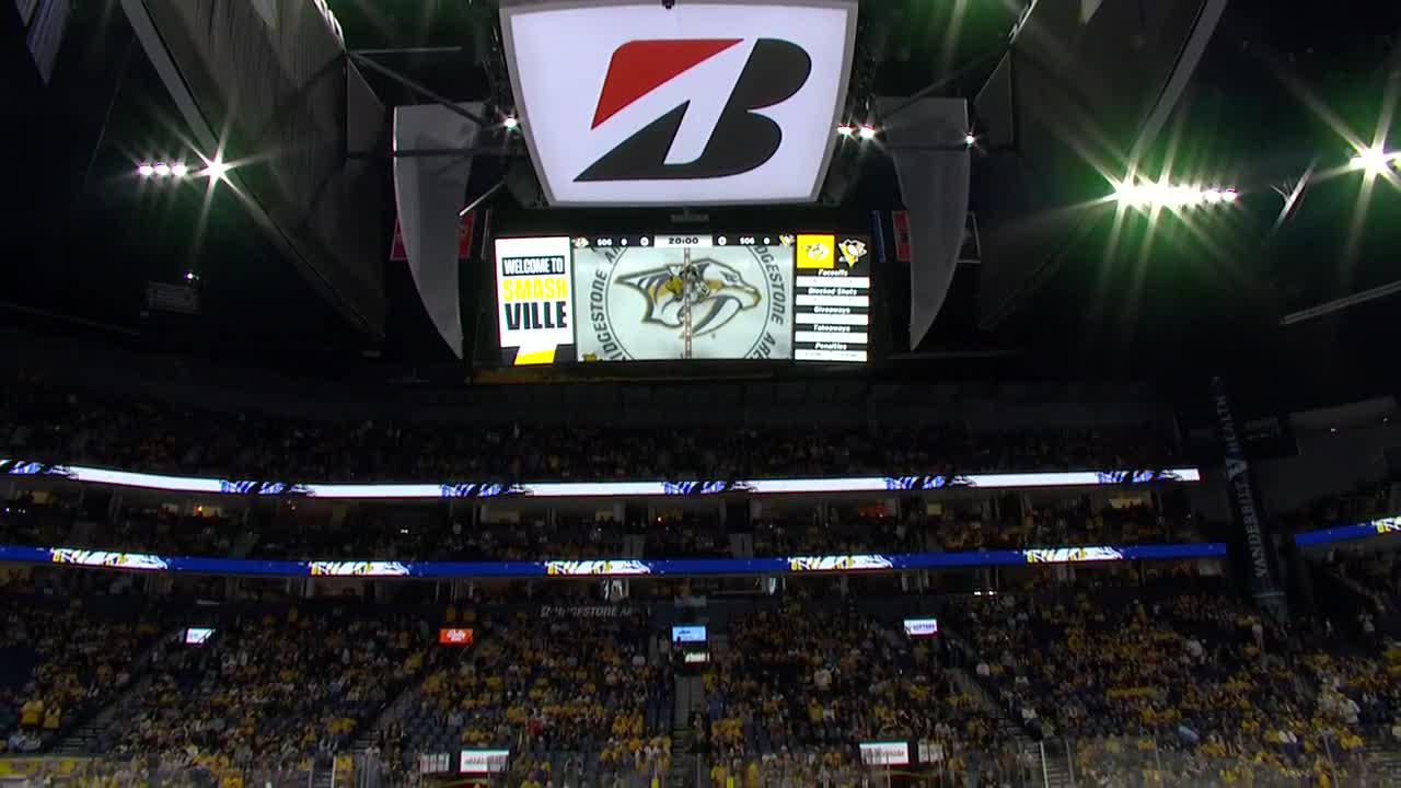 Pittsburgh Penguins At Nashville Predators