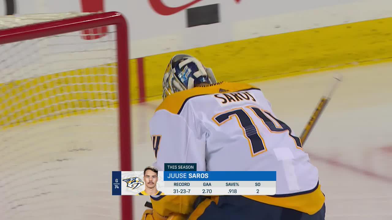 Nashville Predators at Calgary Flames